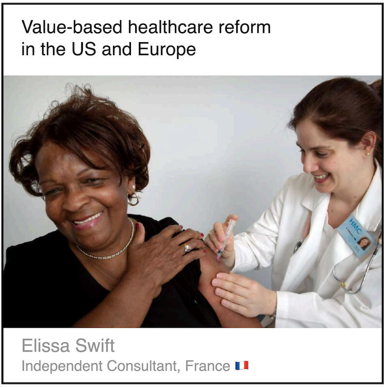 Express 6(2) Elissa Swift Download PDF: Value-based healthcare reform in the US and Europe by Elissa Swift (Independent consultant, France).